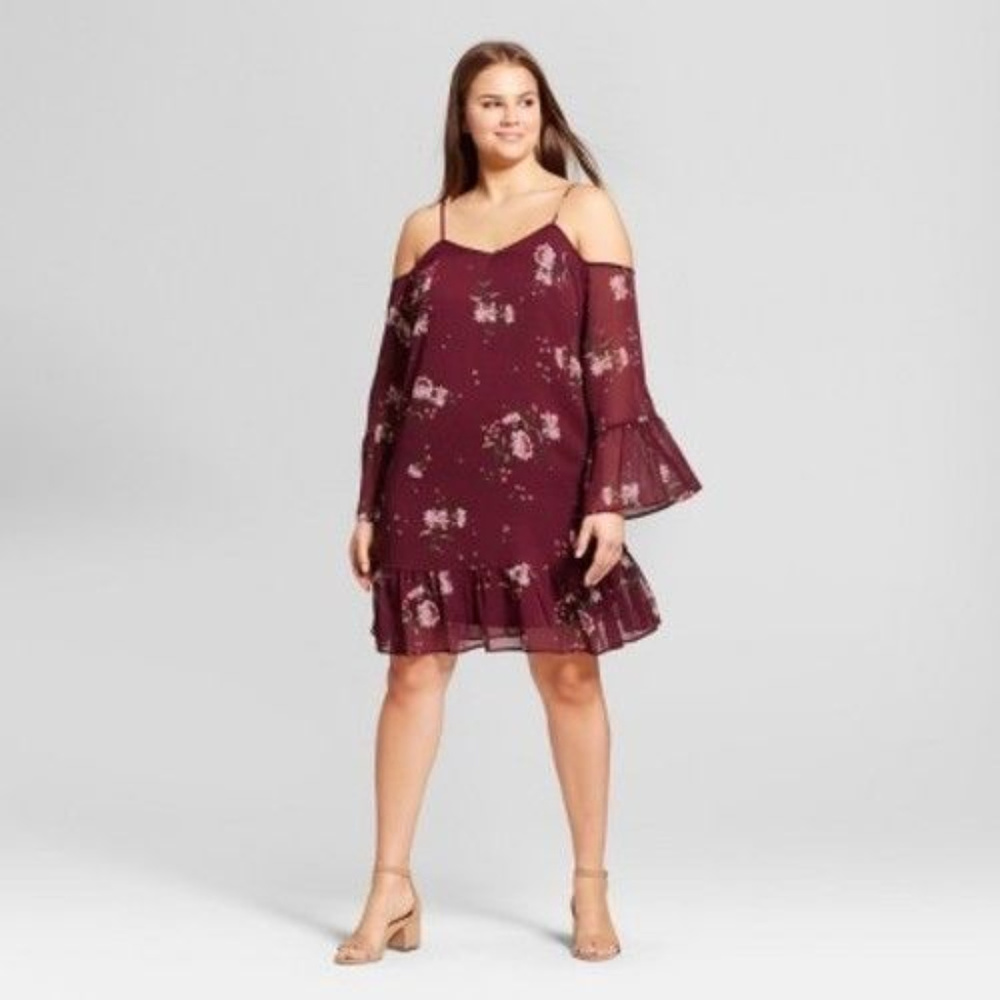 Xhilaration A Line Floral Dress